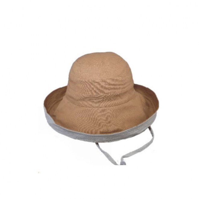 Βαμβακερο στρογγυλο, με κορδονακι, εξερετικης ποιοτητας μπεζ